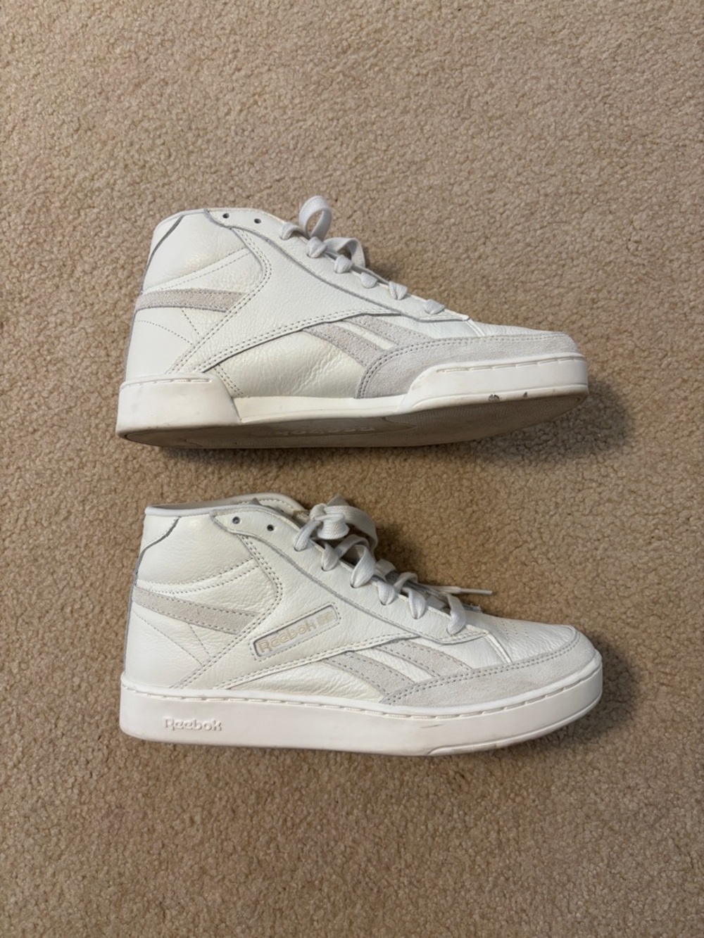 Reebok Club C Form Hi High-Top Sneaker in White Size 8 Men’s (9.5-10 Women’s)